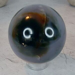 Ocean Jasper Sphere | Joy • Renewal • Emotional Harmony